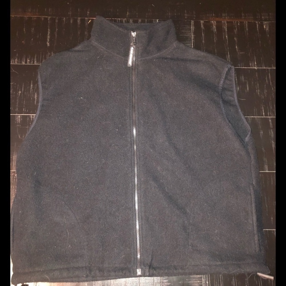 Black Mountain fleece vest large